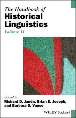 Libro The Handbook Of Historical Linguistics, Volume Ii -...