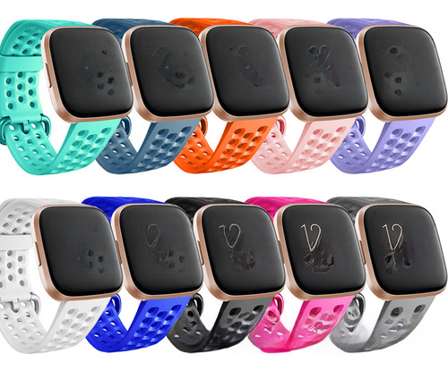 Hole Pink Large - Pulsera Inteligente Fitbit Versa2 Fitbit Versa