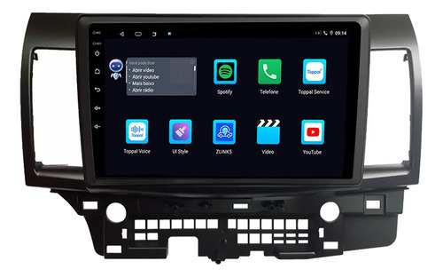Multimedia Lancer 9p Octacore Android 13 Carplay 6 Gb 128 Gb