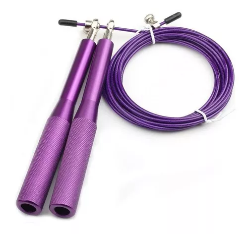 Speed Rope Soga Para Saltar De Crossfit Mango De Aluminio