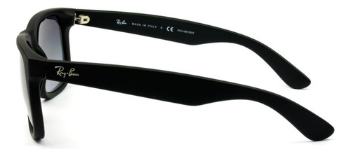 Óculos Ray Ban Justin Polarizado Preto Rb4165l 622/t3 55mm