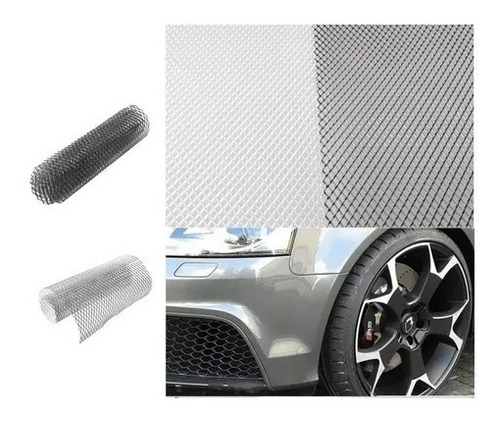 Malla Para Parachoque Rejilla Aluminio Auto Tuning Universal