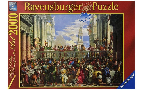 Bodas De Cana Veronese Rompecabezas 2000 Piezas Ravensburger