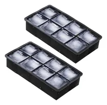 Comprar Hielera Cubetera 16 Hielos Molde Silicona Cubos Grandes