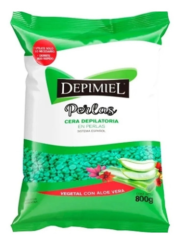 Cera Depilatoria Depimiel En Perlas Sistema Español X 800gr