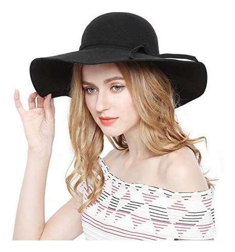 Lovful Fedora - Gorro De Lana Para Mujer