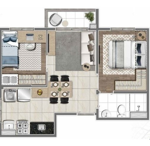 Imagem 24 de 25 de Apartamento À Venda No Bairro Pirituba - São Paulo/sp - O-19966-33246