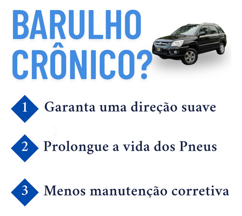 Coxim Amort Dianteiro E Traseiro Tucson 05 A 2016 C/ Batente