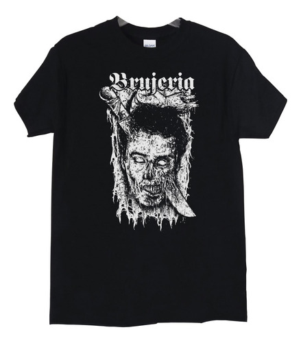 Polera Brujeria Matando Gueros Stencil Metal Abominatron