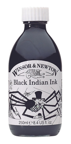 Tintero Tinta India Líquida 250ml Winsor & Newton Caligrafía