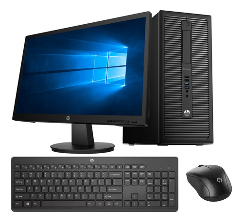 Intel I7 Cuarta 16 En Ram 128 Ssd 500gb Hdd Monitor De 23 (Reacondicionado)