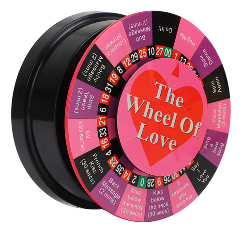 The Wheel Of Love Game, Divertido Juego Sexual Con Tocadisco