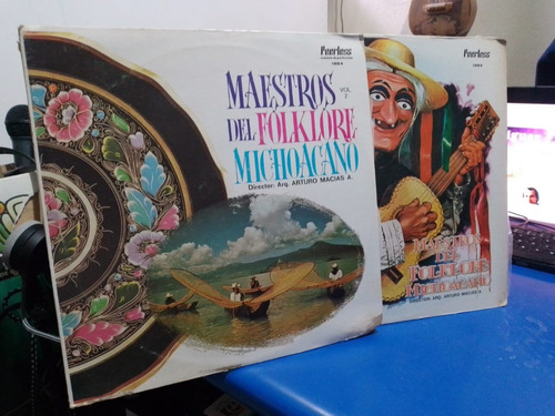 Maestros Del Folklore Michoacano Vol. 1 Y Vol. 2