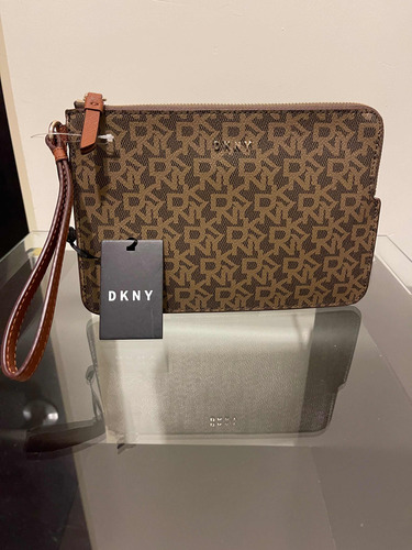 Dkny Wristlet Bolso De Mano Súper Elegante