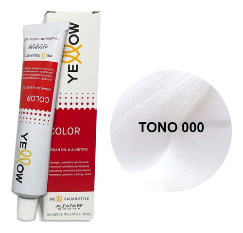  Yellow Tinte 000 60ml - mL  Tono 000 reforzador de aclaracion