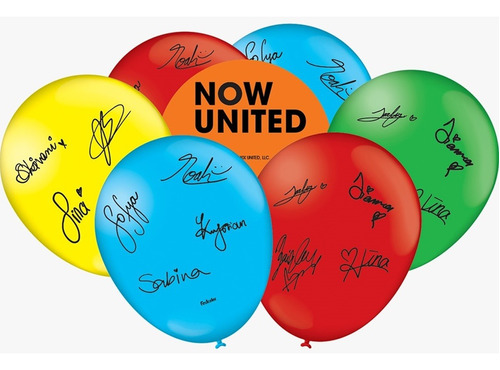 Balão - Bexiga Now United - 25 Unidades