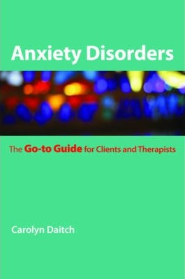 Libro Anxiety Disorders - Carolyn Daitch