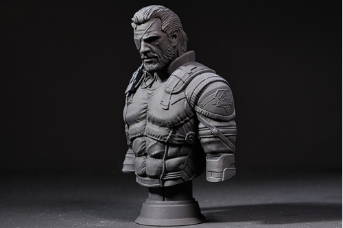 Busto Metal Gear V Venom Snake Impreso En 3d