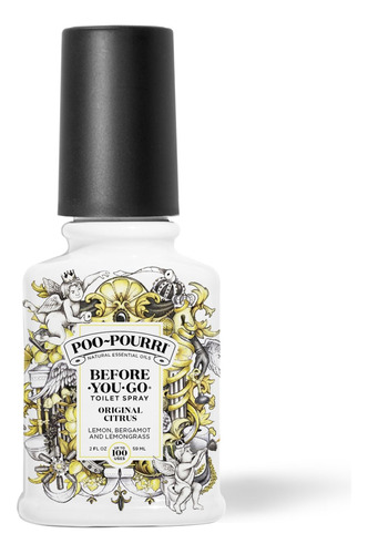 Poo-pourri Before-you-go Toilet Spray, 2 Fl Oz, Original Cit