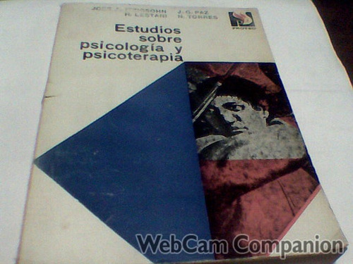 Estudios Sobre Psicologia Y Psicoterapia - Itzigsohn (q)