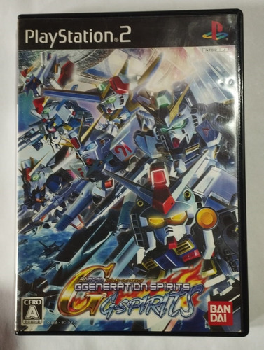 Ps2 - Sd Gundam G Generation Spirits (japonês) (Usado)