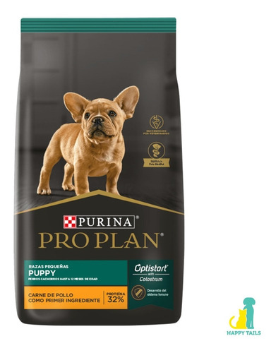 Proplan Puppy Small Breed X 3 Kg - Happy Tails
