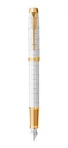 Comprar Pluma Fuente Parker 2143649 Pluma Fuente Pk Im Prm Pearl Gt 
