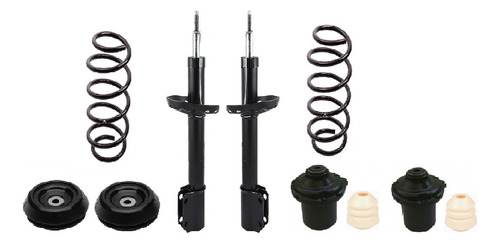 Kit Amortiguador, Fuelle +  Tope, Cazoleta Y Espirales Agile