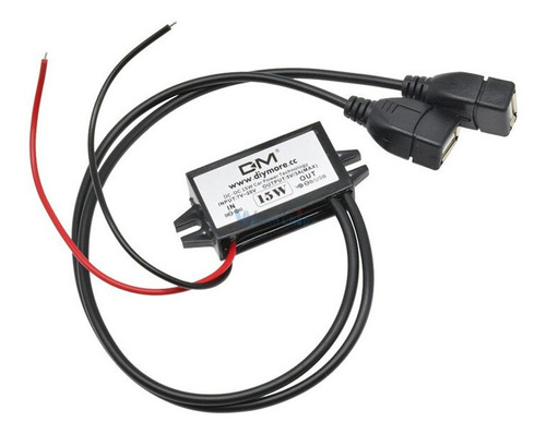 Conversor Dc/dc 12v P/5v 3a 2xusb