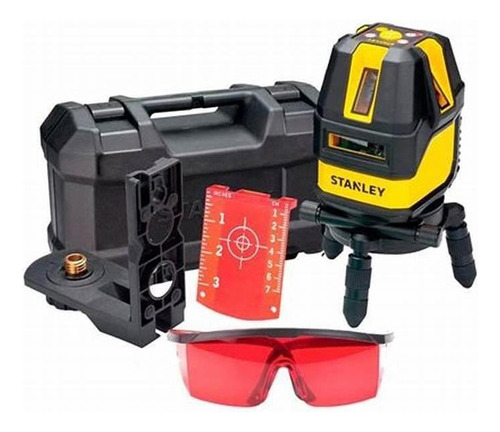 Kit Nivel Laser Multilineas Stanley+bat Stht77512