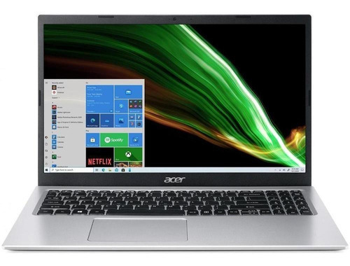 Notebook Aspire 3 Core I5 1135g7 8gb 512gb Ssd W11 15.6 Cor Prata