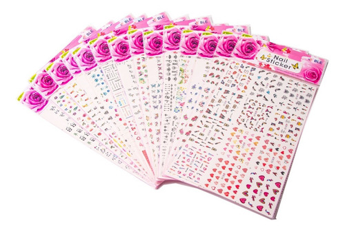 Sticker Tatto Al Agua Diseños Varios 5 Planchas Grandes