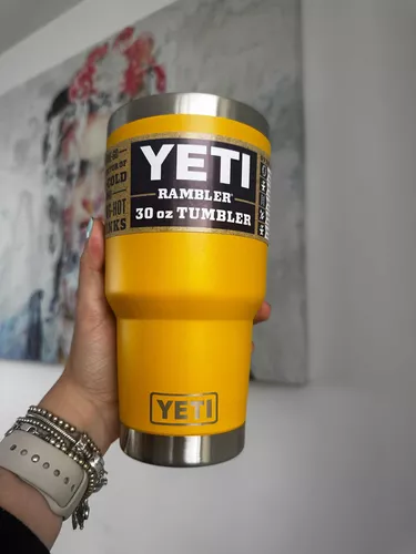 Termo Yeti 30 oz Tumbler con Tapa Magslider - Alpine Yellow