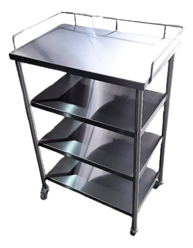 Mesa Pasteur 4 Niveles Myc Inox