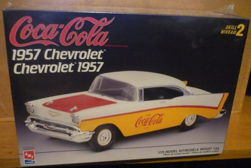 Maqueta Coca-cola Chevrolet 1957