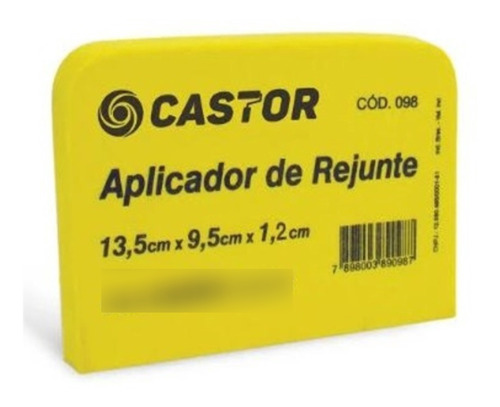 Aplicador De Rejunte Em Eva Castor Envio Imediato