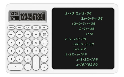 Calculadora De Dígitos Con Función Tableta De Escritura