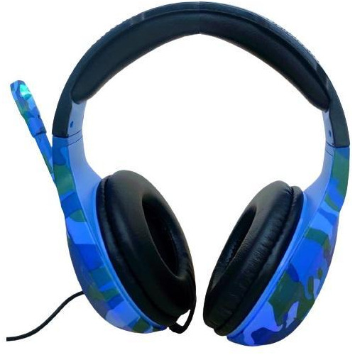 Fone De Ouvido Over-ear Gamer Com Luz Rgb Led Pc Games