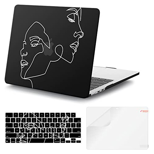 Protector Y Hard Case Macbook Air M2 13.6 - Boceto Facial