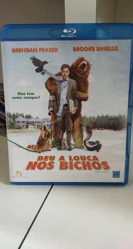 Blu-ray -deu A Louca Nos Bichos -brendan Fraser 