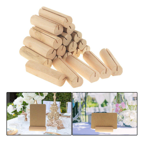 Madera 10 Cm Números De Mesa 1-10 Base Set Boda Fiesta De
