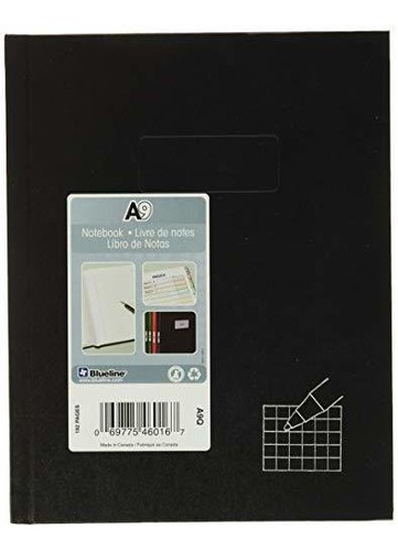 Cuaderno Empresarial Rayado Cuadros 4x4, 192 Páginas - A9q
