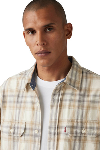 Camisa Hombre Classic Worker Beige Levis 19587-0324 Beige S