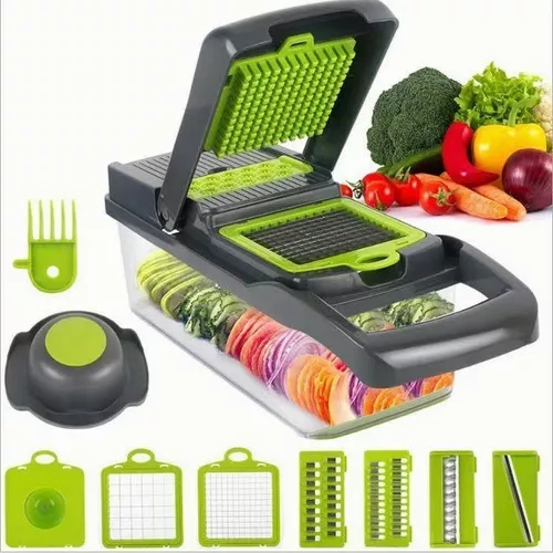 Picador de Verduras Manual Hiperware de 400 ml color Verde