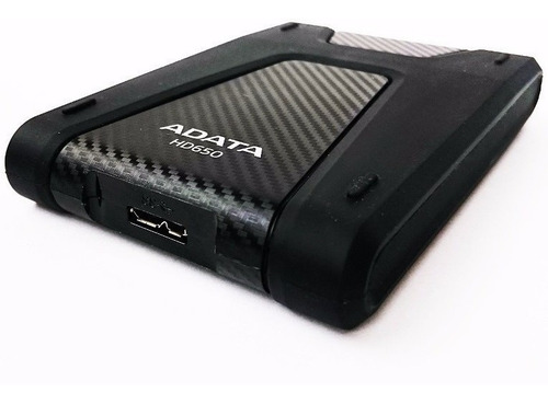 Disco Duro Externo Adata Durable Hd650 Ahd650-1tu3 1tb Negro