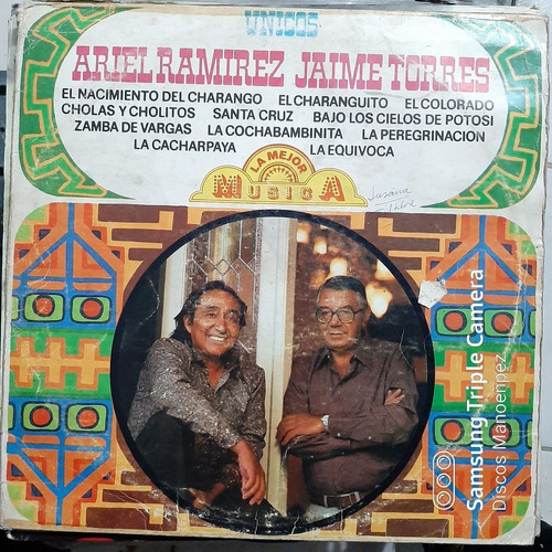 Vinilo Ariel Ramirez Jaime Torres Unicos F4