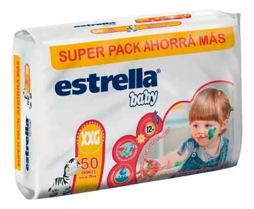 Pañales Estrella Baby Super Pack Mensual Todos Los Talles