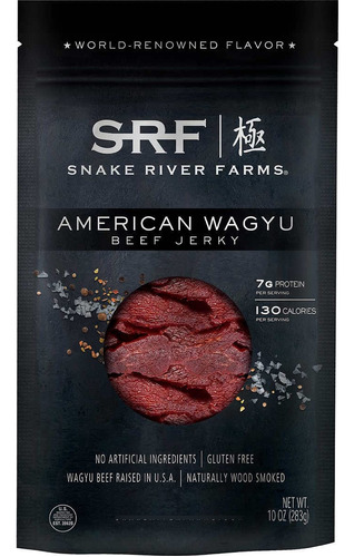 Snake River Farms American Wagyu - Carne Seca De Res, 10 On.