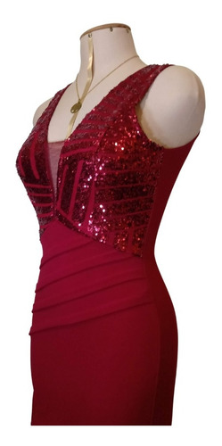Imagen 3 de 3 de Vestido Fiesta Coctel Promocion Graduacion Saria Principe