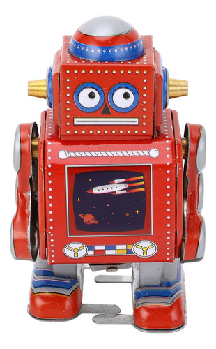 Robot De Juguete Mecánico Con Forma De Cuerda, Hecho A Mano,